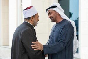 رسائل سلام من "الشيخ الطيب" و"بن زايد" رئيس دولة الإمارات  مع اقتراب الشهر الفضيل