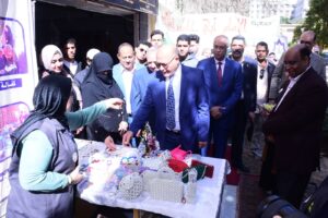 افتتاح معرض أبواب الخير المجاني لطلاب جامعة سوهاج