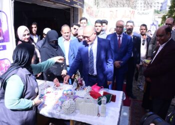 افتتاح معرض أبواب الخير المجاني لطلاب جامعة سوهاج