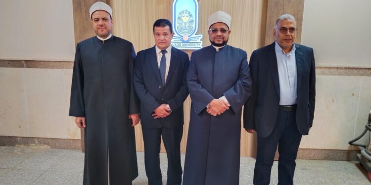 نائب رئيس جامعة الأقصر يستقبل أمين (البحوث الإسلاميَّة) قبيل افتتاح الأسبوع الدعوي الـ17