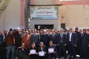 رئيس جامعة الأزهر يكرم المتفوقين في كلية أصول الدين والدعوة بالمنوفية