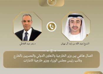 وزير الخارجية يبحث مستجدات التطورات الإقليمية مع نظيره الإماراتي      