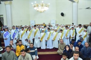 تكريم حفظة القرآن الكريم بمسجد المهندس محمود العربي بالمنوفية