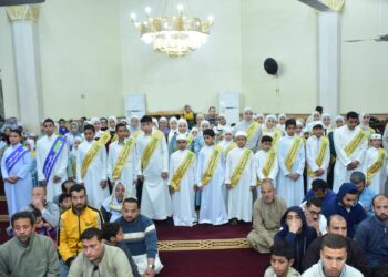 تكريم حفظة القرآن الكريم بمسجد المهندس محمود العربي بالمنوفية