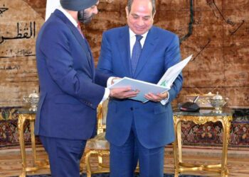 الرئيس يستقبل رئيس مجموعة البنك الدولي ويشيد بالشراكة الاستراتيجية مع مصر