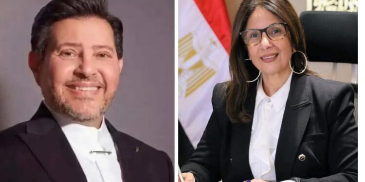 وزيرة الثقافة تطمئن الجمهور علي صحة الفنان هاني شاكر بعد خضوعه لجراحة في القولون