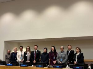 أمل عمار تؤكد أهمية ضمان وصول النساء والفتيات إلى العدالة خلال فعالية رفيعة المستوى نظمتها قطر   