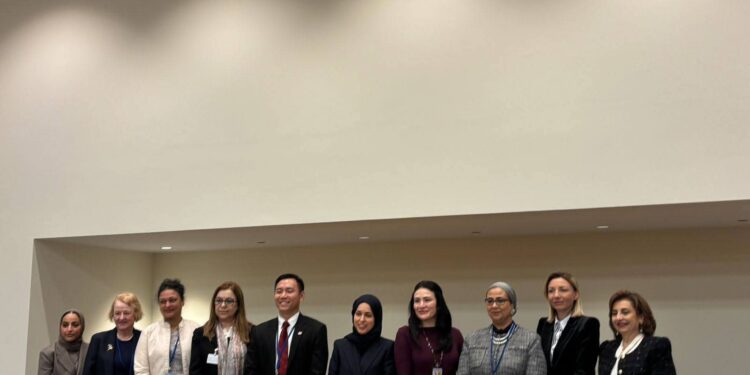 أمل عمار تؤكد أهمية ضمان وصول النساء والفتيات إلى العدالة خلال فعالية رفيعة المستوى نظمتها قطر   