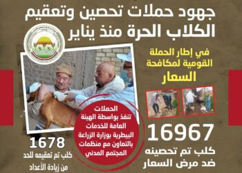 بيان صادر عن وزارة الزراعة واستصلاح الأراضي