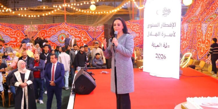 وزيرة التضامن تشهد إفطار الهلال الأحمر السنوي وتؤكد استمرار الدعم الإنساني لغزة