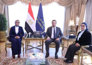 لتعزيز البنية التكنولوجية.. وزير الاتصالات ومحافظ الوادي الجديد يناقشان دفع التحول الرقمي