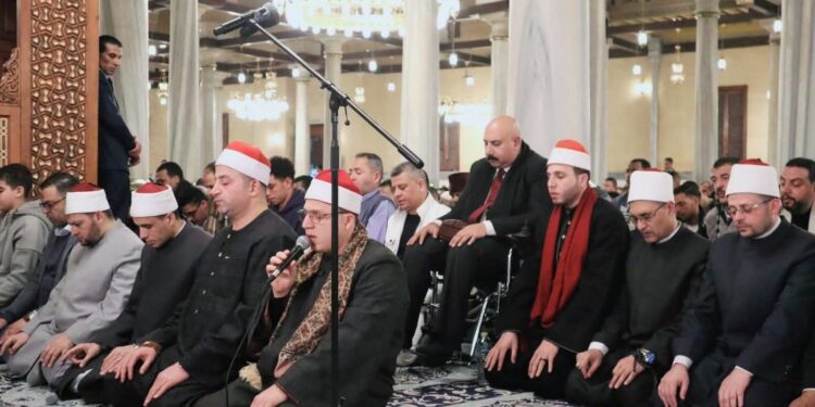 كبار القراء ونجوم «دولة التلاوة» يحيون الليلة السادسة والعشرين من رمضان في المساجد الكبرى