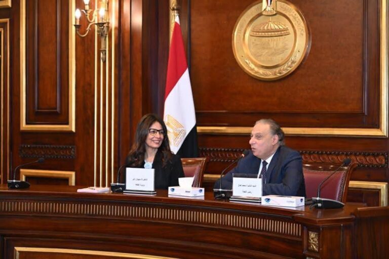 لجنة العلاقات الخارجية بمجلس الشيوخ تجتمع بوزيرة الثقافة لبحث ملف القوة الناعمة لمصر