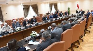 المستشار هشام بدوي رئيس مجلس النواب يلتقي برؤساء اللجان النوعية بالمجلس   