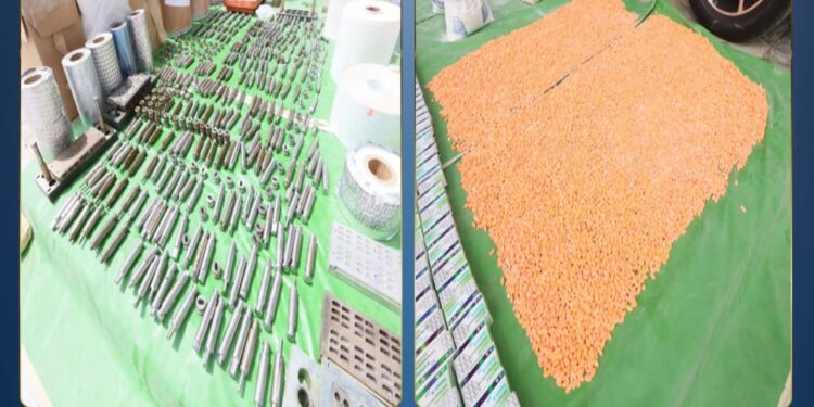 الداخلية: تضبط مواد مخدرة بقيمة 270 مليون جنيه