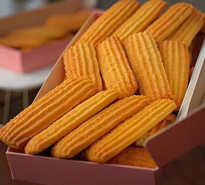 طريقة عمل البسكويت في المنزل بخطوات بسيطه