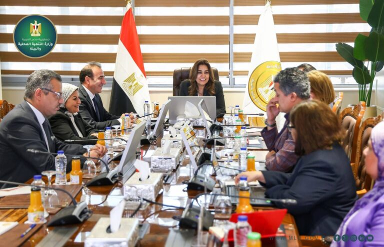 وزيرة التنمية المحلية تتابع مشروعات التنمية الاقتصادية بالصعيد مع برنامج الأمم المتحدة الإنمائي