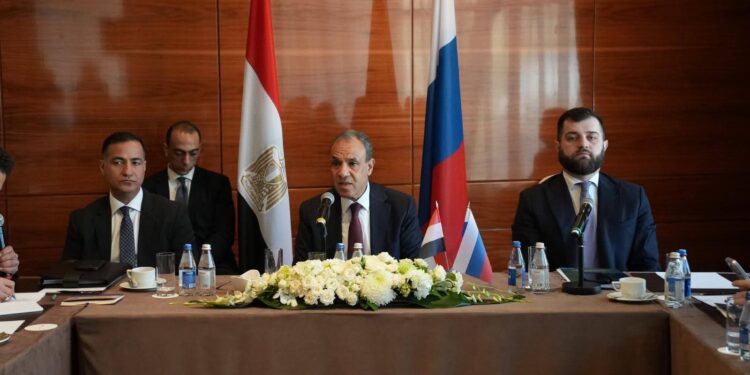 وزير الخارجية يبحث تعزيز الاستثمارات الروسية ومشروعات قناة السويس