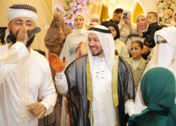 ليلة فرح استثنائية.. رضوان محمود يحتفل بزفافه بحضور نجوم الإنشاد وصناع المحتوى