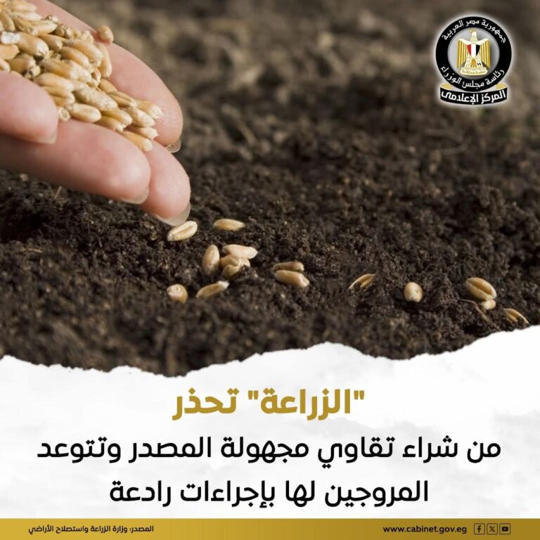 تحذير عاجل من الزراعة: التقاوي المجهولة تغزو الأسواق وإجراءات حاسمة لحماية المزارعين والأمن الغذائي