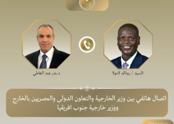 اتصال هاتفي بين بدر عبد العاطي ونظيره الجنوب أفريقي لبحث التصعيد الإقليمي