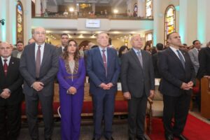 وزيرة التنمية المحلية والبيئة تشارك في احتفالية الطائفة الإنجيلية بعيد القيامة وتؤكد: وحدة المصريين أساس التنمية