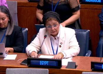 نائب وزير الصحة تلقي بيان مصر أمام لجنة السكان والتنمية بالأمم المتحدة