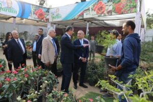 وزير الزراعة يتفقد معرض زهور الربيع ويؤكد أهمية قطاع نباتات الزينة في تعزيز الاقتصاد الوطني وتوفير العملة الصعبة