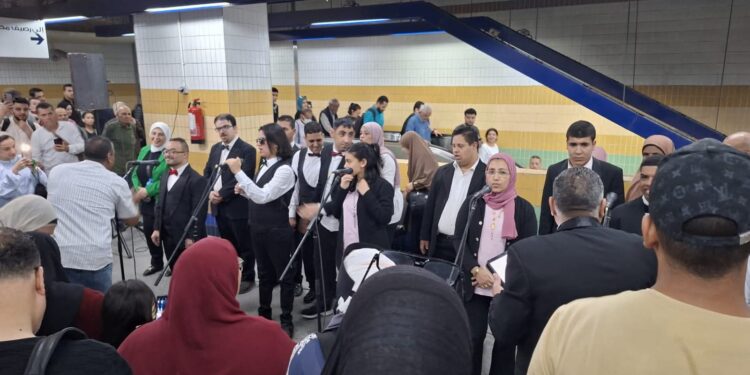 الفنون تصل للجمهور في المترو.. الثقافة تتألق بمشاركة ذوي الهمم في محطة جمال عبد الناصر