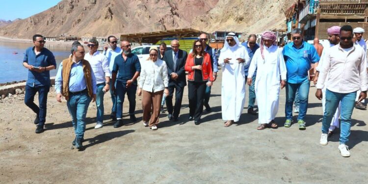 وزيرة التنمية المحلية والبيئة تقود خطة شاملة لتطوير البلو هول بدهب وتحويلها لتجربة سياحية عالمية