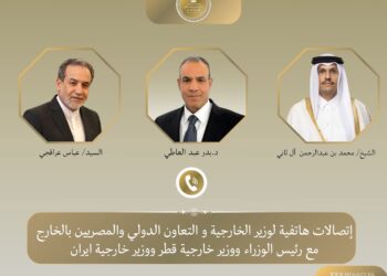 وزير الخارجية يبحث مع نظيري القطري والإيراني جهود التهدئة ومسار المفاوضات الإقليمية