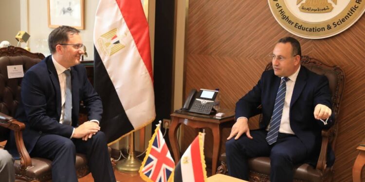 وزير التعليم العالى: مصر وبريطانيا تعززان التعاون في التعليم العالي والابتكار