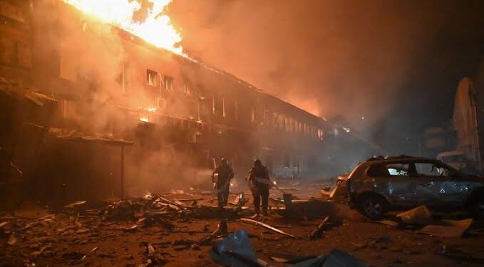 ضربات روسية توقع قتلى وعشرات المصابين في أوكرانيا