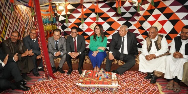 وزيرة الثقافة من مطروح: تعزيز العدالة الثقافية ودعم المحافظات الحدودية