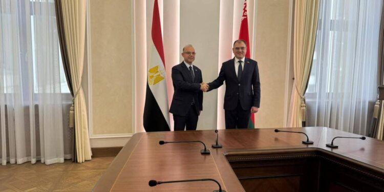 وزير الاستثمار يبحث مع نائب رئيس الوزراء البيلاروسي توطين التكنولوجيا وإقامة قواعد إنتاجية بمصر