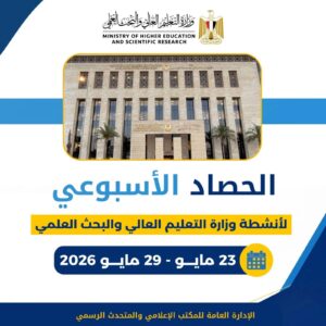 حصاد التعليم العالي.. الموافقة على فرع لجامعة القاهرة بإريتريا، واحتفالية "يوم إفريقيا"، وتنسيق مشترك لاستضافة دورة الألعاب الإفريقية الجامعية وتفقد مباني الجامعة الفرنسية