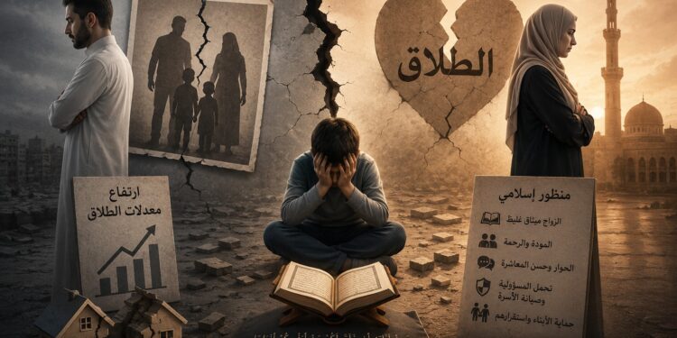 التفكك الأسري وارتفاع معدلات الطلاق في المجتمع