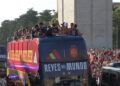 إسبانيا تحتفل بلقب كأس العالم في شوارع مدريد