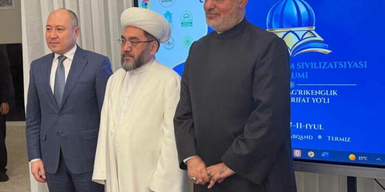 مفتي الجمهورية يبحث تعزيز التعاون الإفتائي مع أوزبكستان